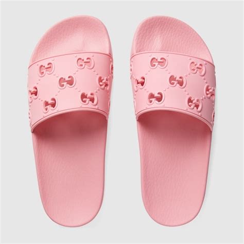 gucci slides women pink.